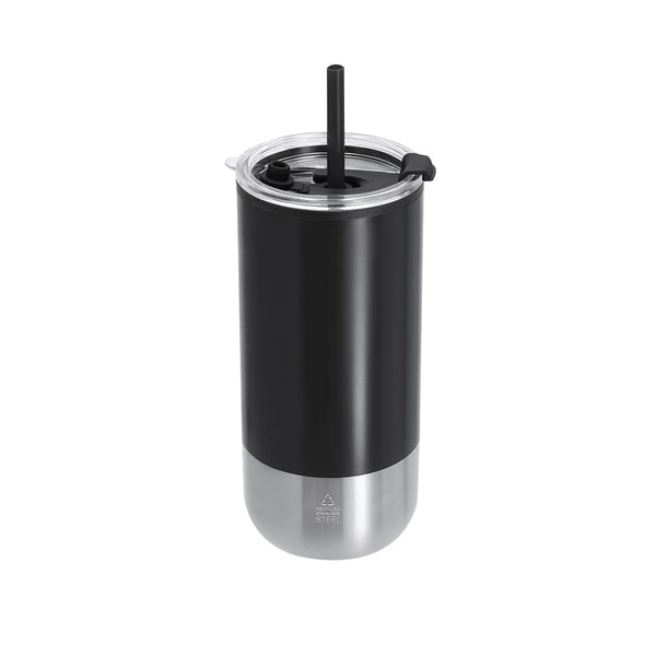 Bicchiere Termico Saren nero - personalizzabile con logo