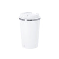 Bicchiere Termico Thira bianco - personalizzabile con logo