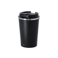 Bicchiere Termico Thira nero - personalizzabile con logo