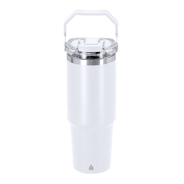 Bicchiere Termico Transil bianco - personalizzabile con logo