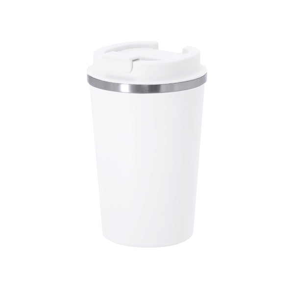 Bicchiere Termico Vicuit bianco - personalizzabile con logo