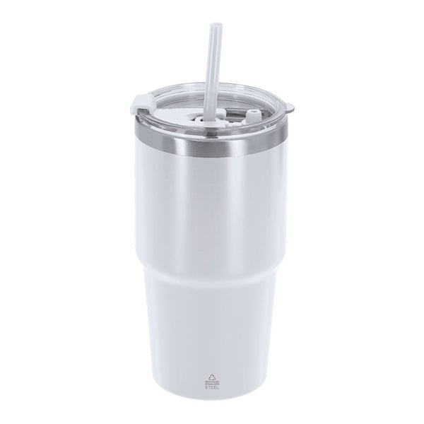 Bicchiere Termico Vinson bianco - personalizzabile con logo