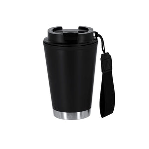 Bicchiere Termico Wirten nero - personalizzabile con logo