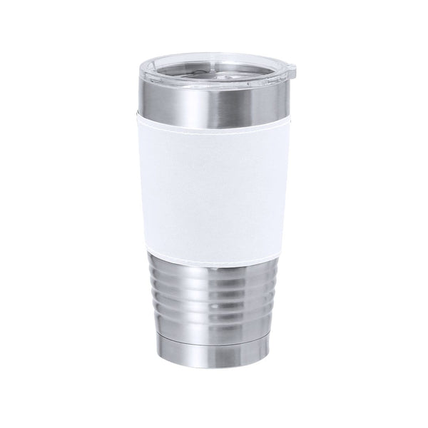 Bicchiere Termico Zuncex bianco - personalizzabile con logo