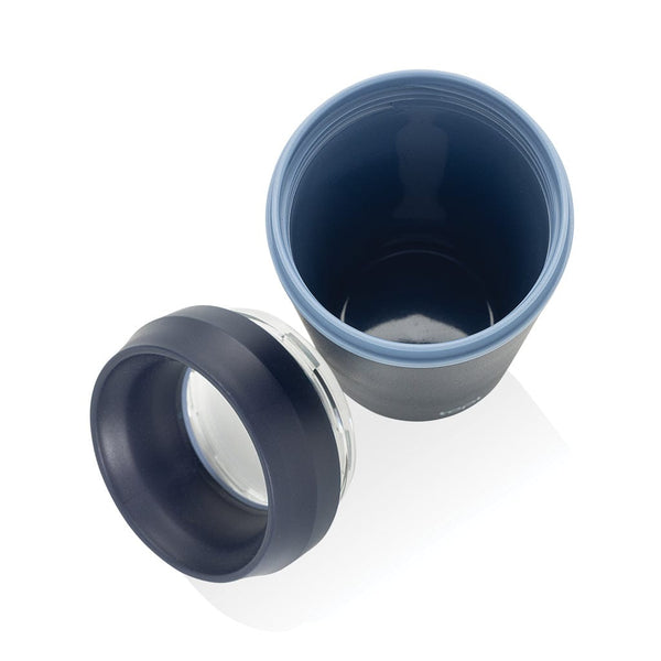 Bicchiere Topl in rPlastica con tappo 360 brevettato 354ml - personalizzabile con logo