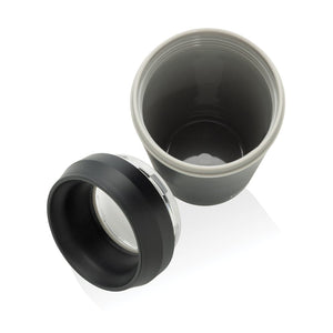Bicchiere Topl in rPlastica con tappo 360 brevettato 354ml - personalizzabile con logo