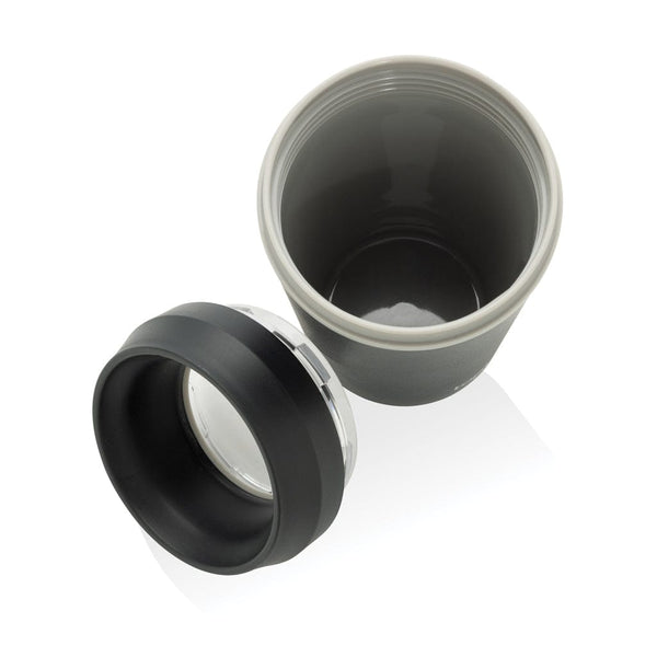 Bicchiere Topl in rPlastica con tappo 360 brevettato 354ml - personalizzabile con logo