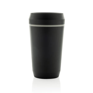 Bicchiere Topl in rPlastica con tappo 360 brevettato 354ml - personalizzabile con logo