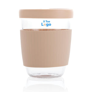 Bicchiere Ukiyo in vetro borosilicato - personalizzabile con logo