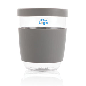 Bicchiere Ukiyo in vetro borosilicato - personalizzabile con logo