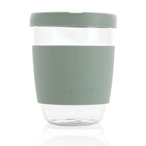 Bicchiere Ukiyo in vetro borosilicato - personalizzabile con logo