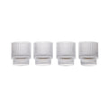 Bicchiere VINGA York 4 pezzi trasparente - personalizzabile con logo