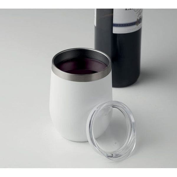Bicchiere vino doppio strato - personalizzabile con logo