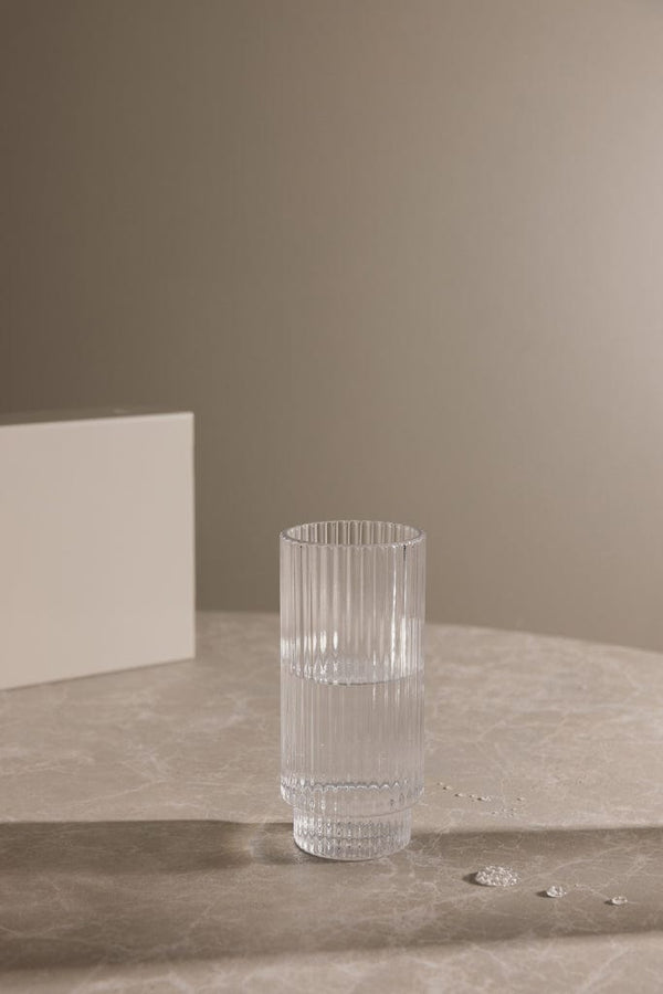Bicchieri Highball VINGA York 4 pezzi trasparente - personalizzabile con logo