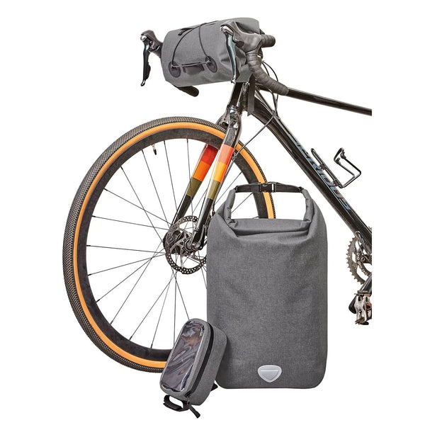 Bike Bag CYCLE grigio - personalizzabile con logo