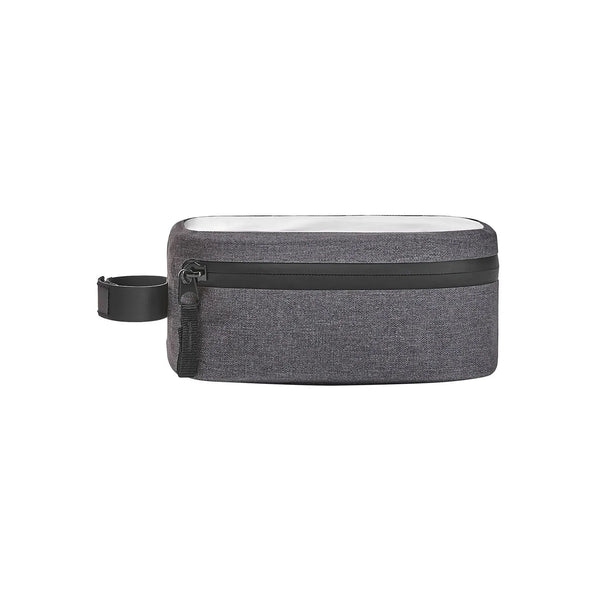 Bike Frame Bag CYCLE grigio - personalizzabile con logo