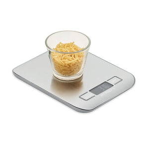 Bilancia digitale da 5 kg Color argento - personalizzabile con logo