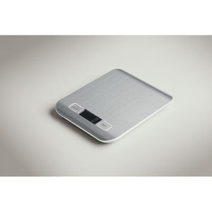 Bilancia digitale da 5 kg Color argento - personalizzabile con logo