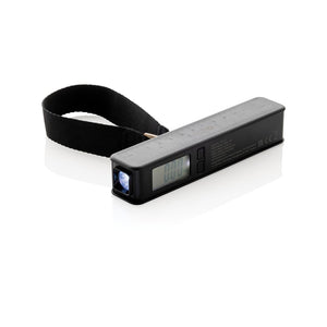 Bilancia per bagagli, powerbank e torcia 5 in 1 Swiss Peak nero - personalizzabile con logo