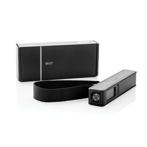 Bilancia per bagagli, powerbank e torcia 5 in 1 Swiss Peak nero - personalizzabile con logo