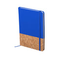 Bloc-Notes Bluster blu - personalizzabile con logo