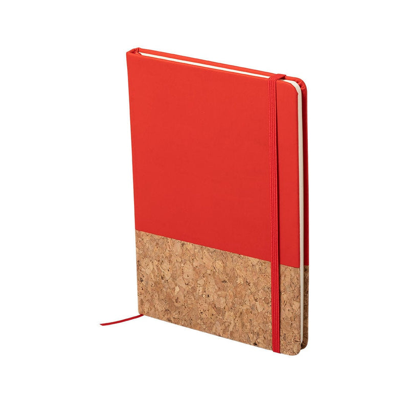 Bloc-Notes Bluster rosso - personalizzabile con logo