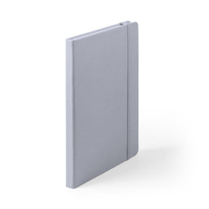 Bloc-Notes Cilux color argento - personalizzabile con logo