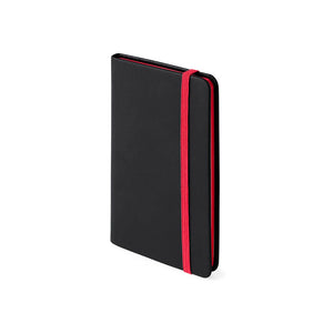 Bloc-Notes Clibend rosso - personalizzabile con logo