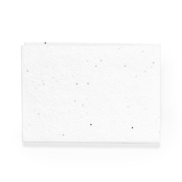 Bloc-Notes con Semi Albot bianco - personalizzabile con logo