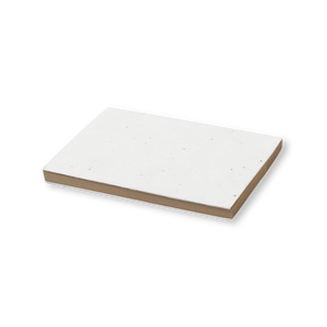 Bloc-Notes con Semi Zomek bianco - personalizzabile con logo