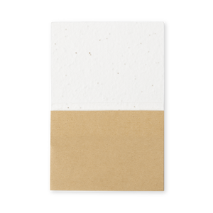 Bloc-Notes con Semi Zomek bianco - personalizzabile con logo