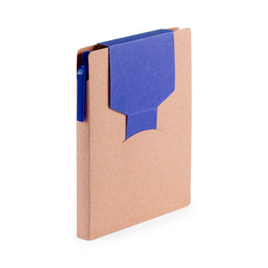 Bloc-Notes Cravis blu - personalizzabile con logo