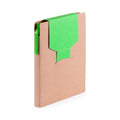 Bloc-Notes Cravis verde calce - personalizzabile con logo