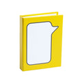 Bloc-Notes Dosan giallo - personalizzabile con logo