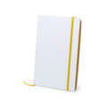 Bloc-Notes Kaffol giallo - personalizzabile con logo