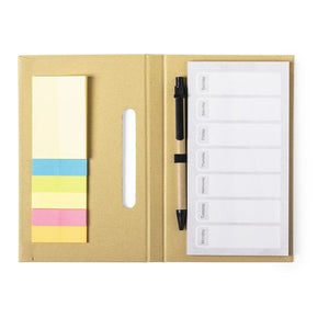 Bloc-Notes Kendil beige - personalizzabile con logo