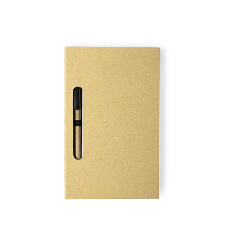 Bloc-Notes Kendil beige - personalizzabile con logo
