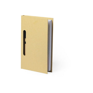 Bloc-Notes Kendil beige - personalizzabile con logo