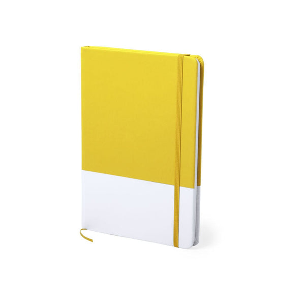 Bloc-Notes Mirvan giallo - personalizzabile con logo