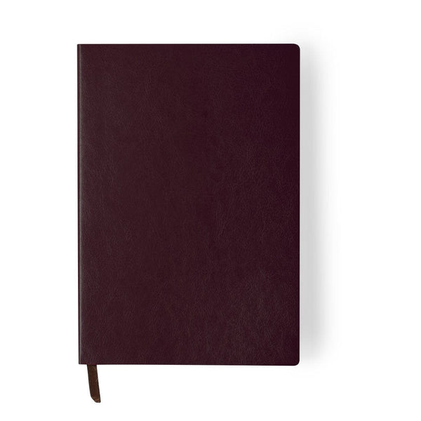 Bloc-Notes Paldon bordeaux - personalizzabile con logo