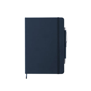 Bloc-Notes Robin blu navy - personalizzabile con logo