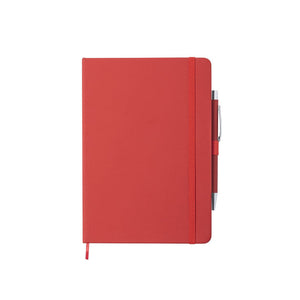 Bloc-Notes Robin rosso - personalizzabile con logo