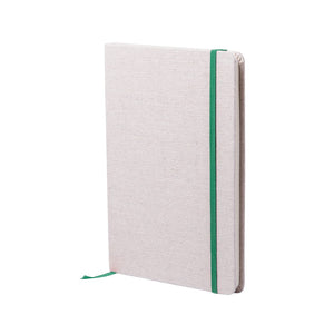 Bloc-Notes Telmak verde - personalizzabile con logo