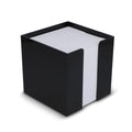 Blocchetto memo 10x10x10cm FSC in cubo Nero - personalizzabile con logo