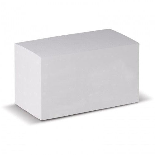 Blocco container 15x8x8.5cm Bianco - personalizzabile con logo