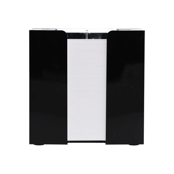 Blocco di carta in vassoio a cubo con portapenne 10x10x10 cm FSC - personalizzabile con logo