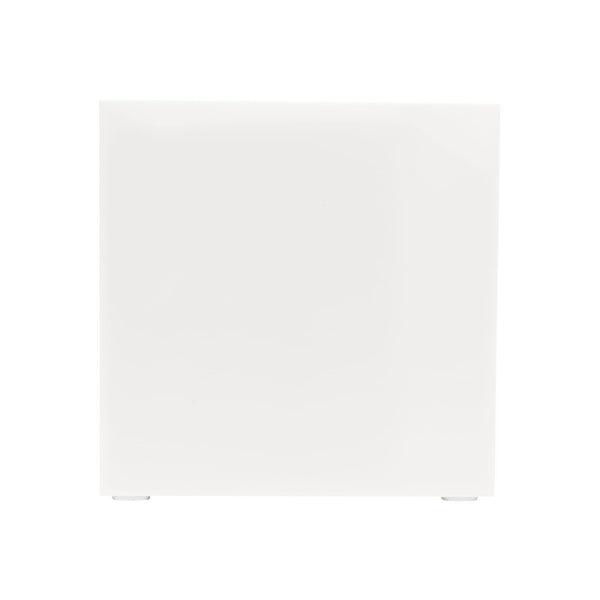 Blocco di carta in vassoio a cubo con portapenne 10x10x10 cm FSC - personalizzabile con logo