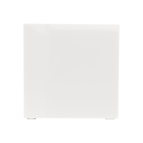 Blocco di carta in vassoio a cubo con portapenne 10x10x10 cm FSC - personalizzabile con logo