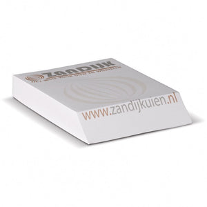 Blocco Effect Bianco - personalizzabile con logo