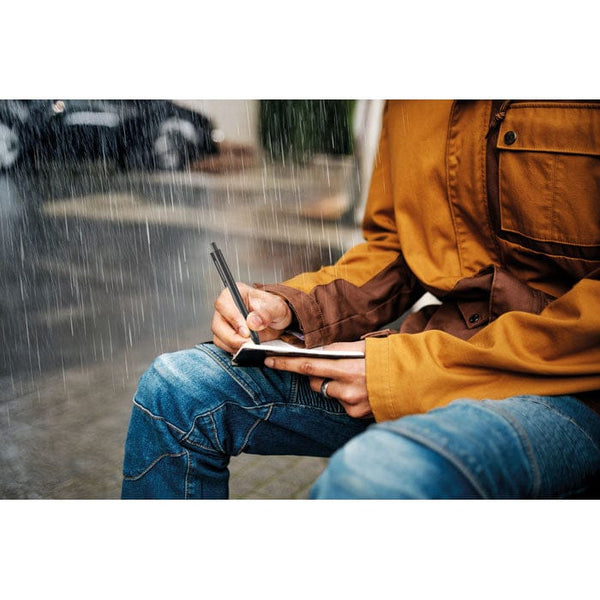 Blocco note idrorepellente Nero - personalizzabile con logo